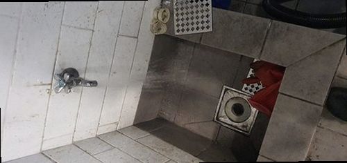 상록구 장하동 하수구막힘 배수구 위치와 물 고임 상태를 확인하는 과정
